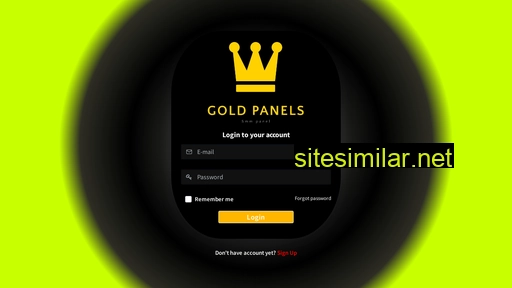 Goldpanels similar sites