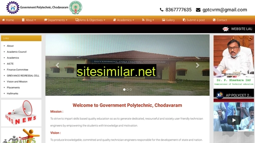 govtpolychodavaram.ac.in alternative sites