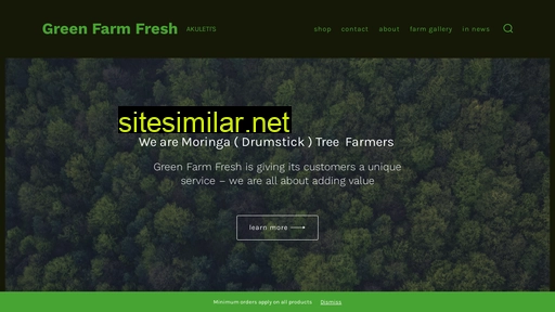 greenfarmfresh.in alternative sites