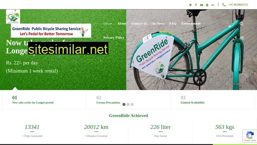 greenride.in alternative sites