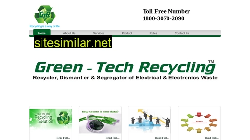 greentechrecycling.in alternative sites