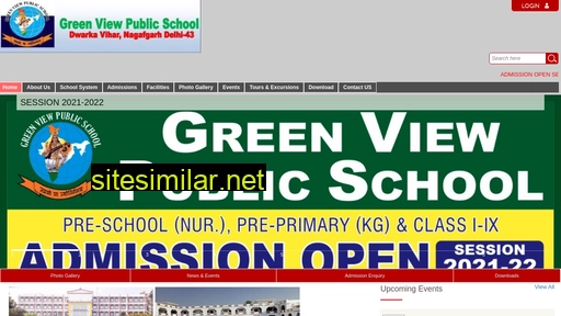 greenviewpublicschool.in alternative sites