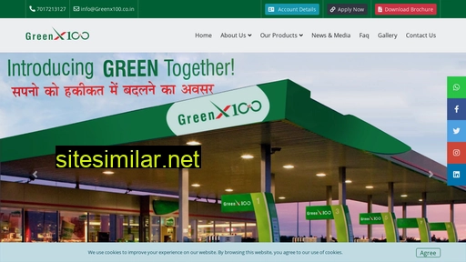 greenx100.co.in alternative sites