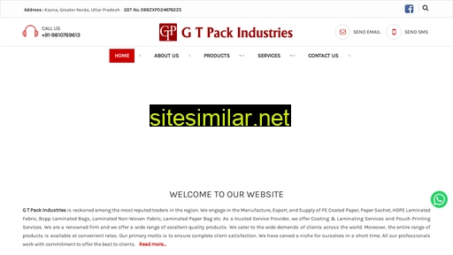 Gtpackindustries similar sites