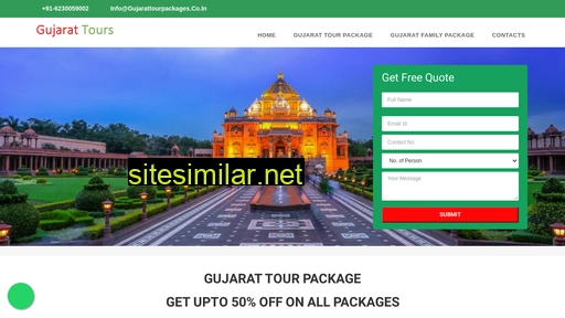 Gujarattourpackages similar sites