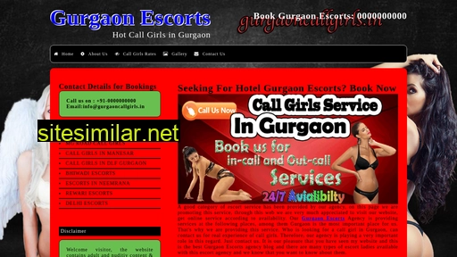 gurgaoncallgirls.in alternative sites