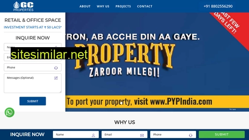 gurgaoncommercialproperties.in alternative sites