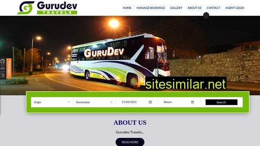 Gurudevtravels similar sites