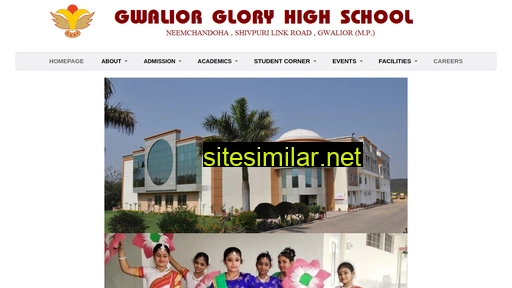 gwaliorgloryhighschool.ac.in alternative sites