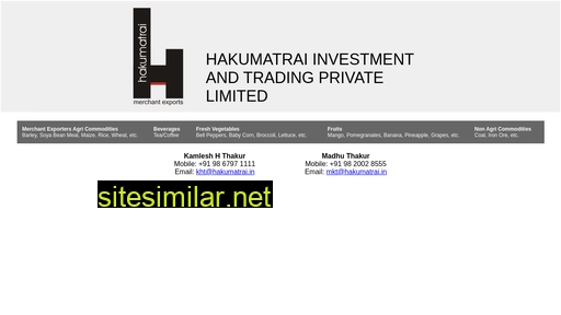 Hakumatrai similar sites