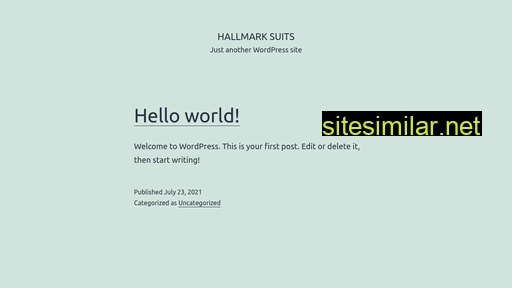 hallmarksuits.in alternative sites