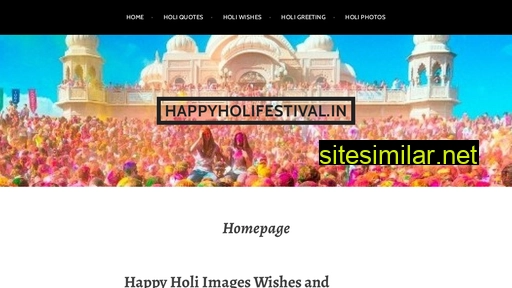 happyholifestival.in alternative sites