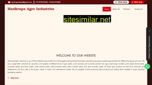 harikrupaagroindustries.co.in alternative sites