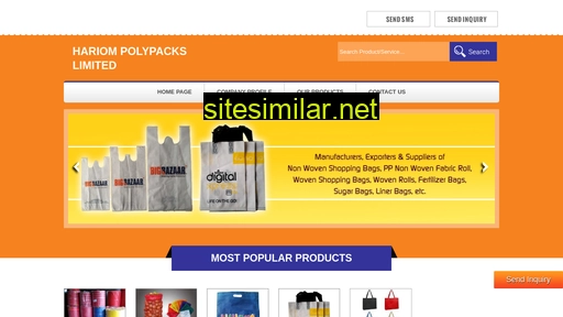 hariompolypackslimited.co.in alternative sites