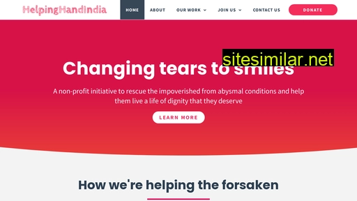 helpinghandindia.in alternative sites