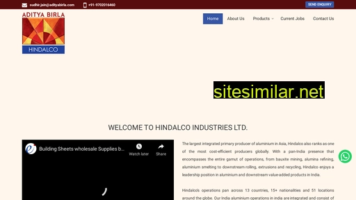 hindalcoindustries.co.in alternative sites