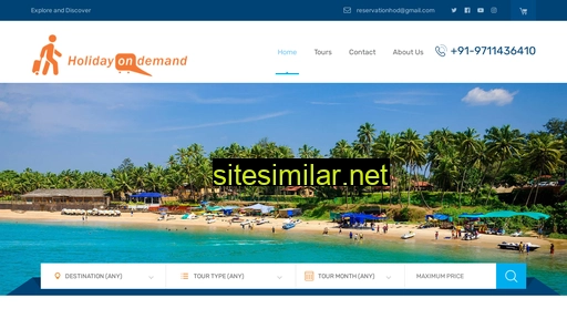 holidayondemand.in alternative sites