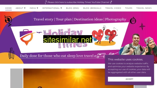 holidaytimes.co.in alternative sites