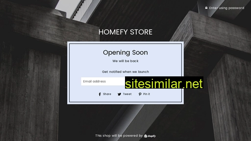 Homefy similar sites