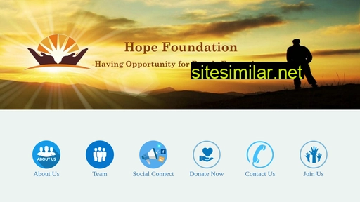 Hopefoundationindia similar sites