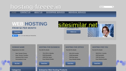 Hosting-freeee similar sites