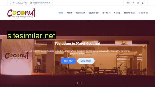 hotelcoconut.in alternative sites