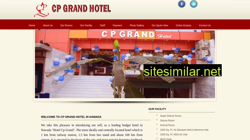 hotelcpgrand.in alternative sites