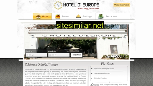 hoteldeurope.in alternative sites