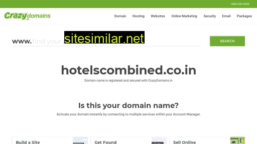 hotelscombined.co.in alternative sites