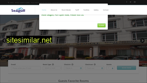 hotelseagull.in alternative sites