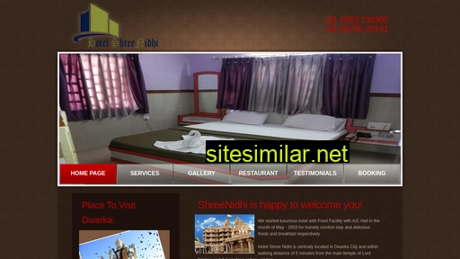 hotelshreenidhi.in alternative sites