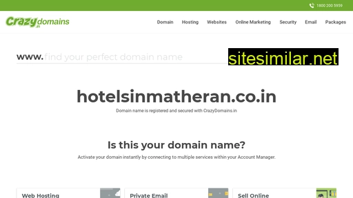hotelsinmatheran.co.in alternative sites