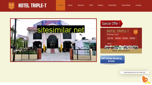hoteltriple-t.in alternative sites