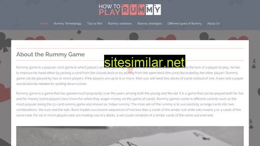 how-to-play-rummy.in alternative sites