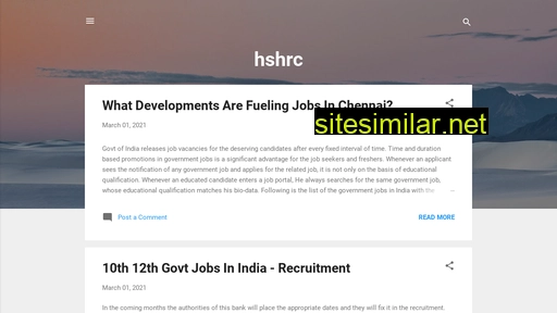 hshrc.org.in alternative sites