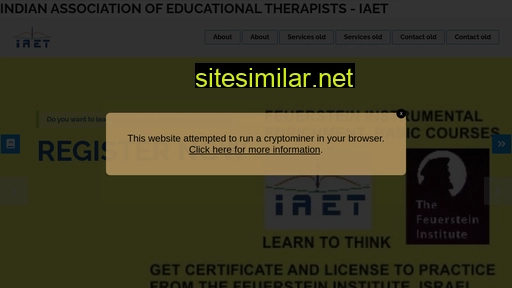 iaet.org.in alternative sites