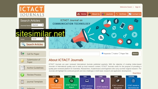ictactjournals.in alternative sites