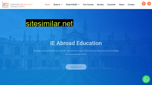 ieabroad.in alternative sites