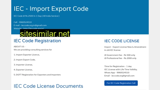 Ieccode similar sites