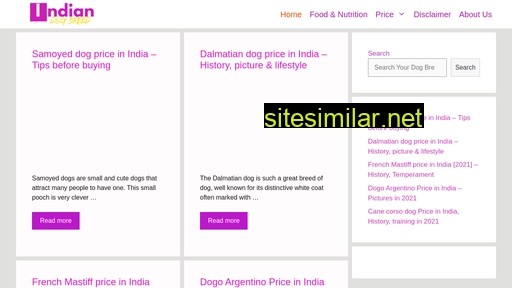 Indiandogbreed similar sites