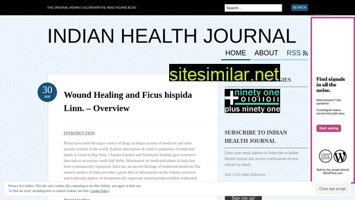 indianhealthjournal.in alternative sites