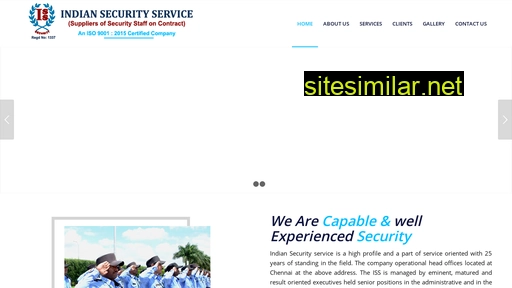 Indiansecurityservice similar sites