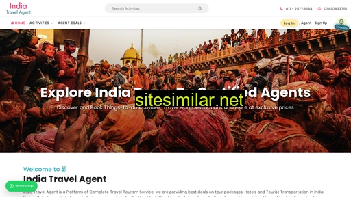 indiatravelagent.in alternative sites