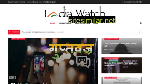 indiawatch.in alternative sites