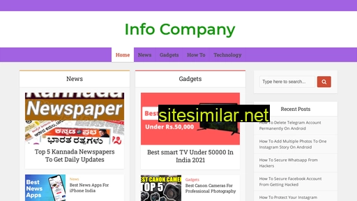 Infocompany similar sites