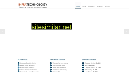 Infratechnology similar sites