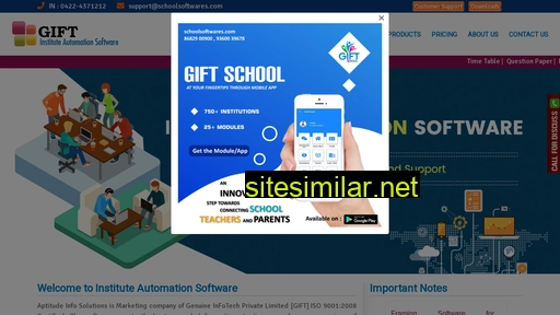 instituteautomationsoftware.in alternative sites