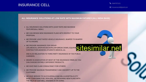 Insurancecell similar sites