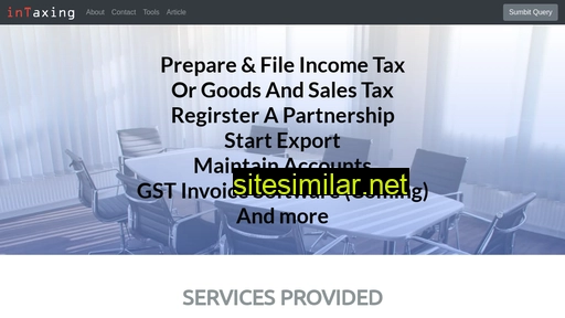 intaxing.in alternative sites