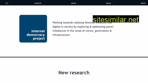 Internetdemocracy similar sites
